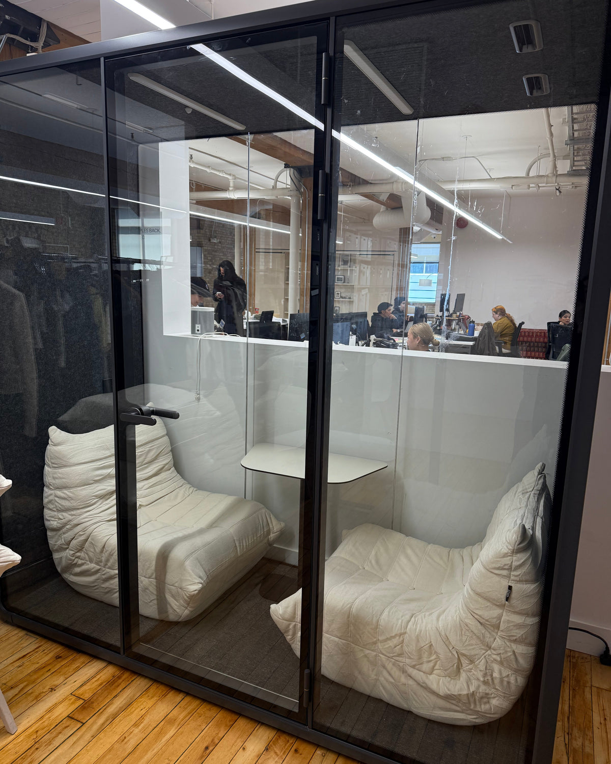Double Work Booth