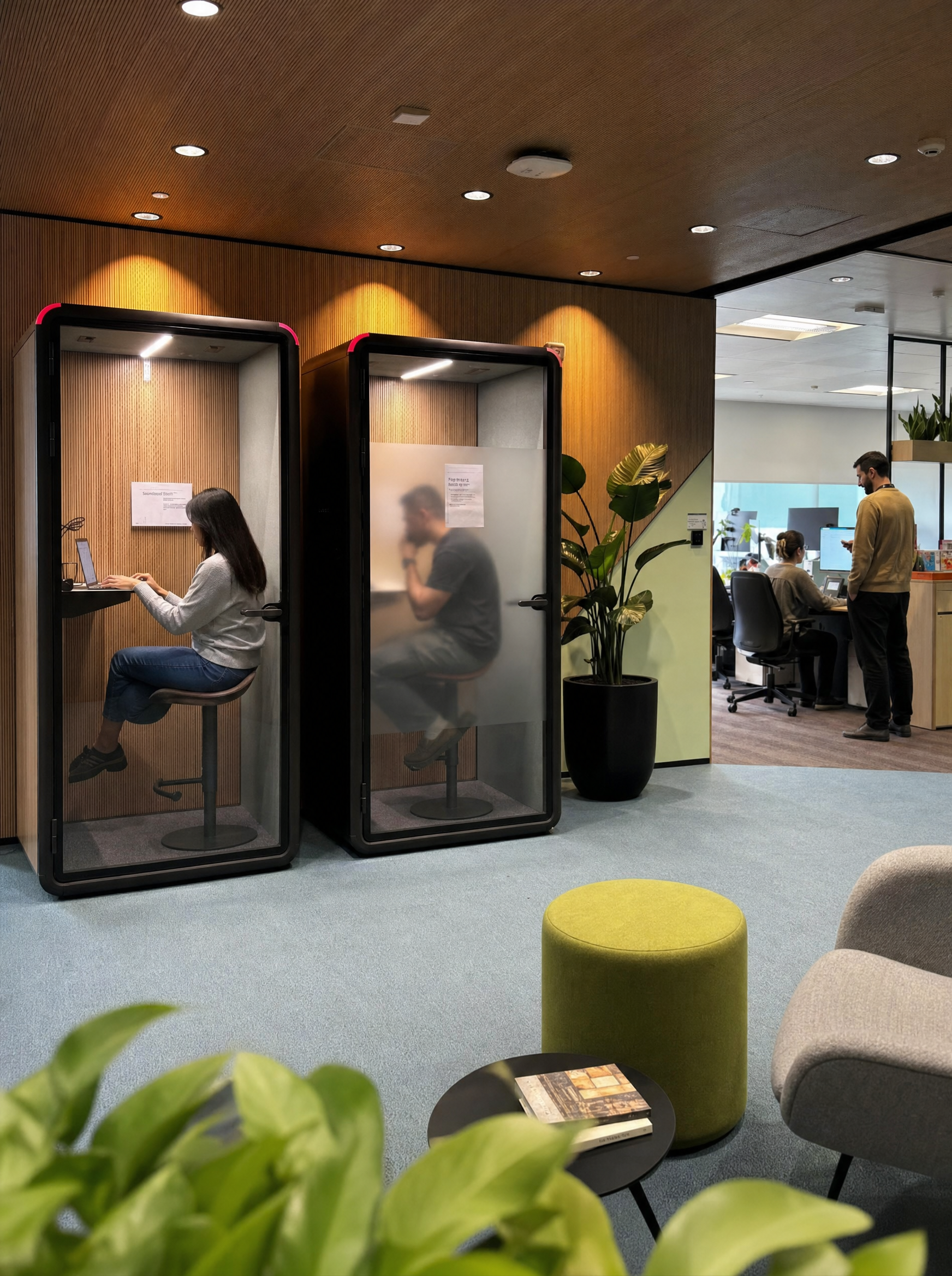 Single Work Booth