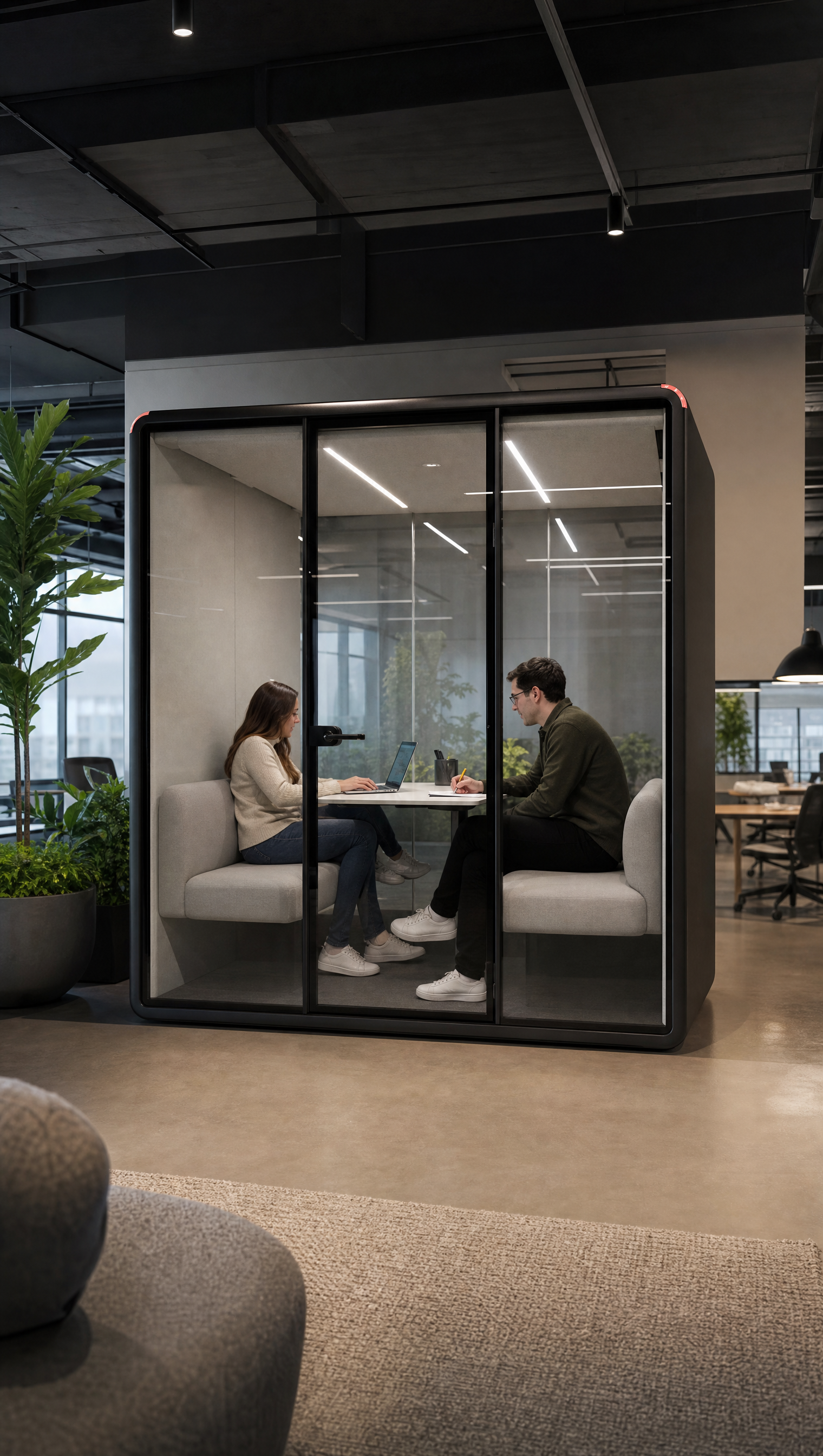 Collaborative Work Booth