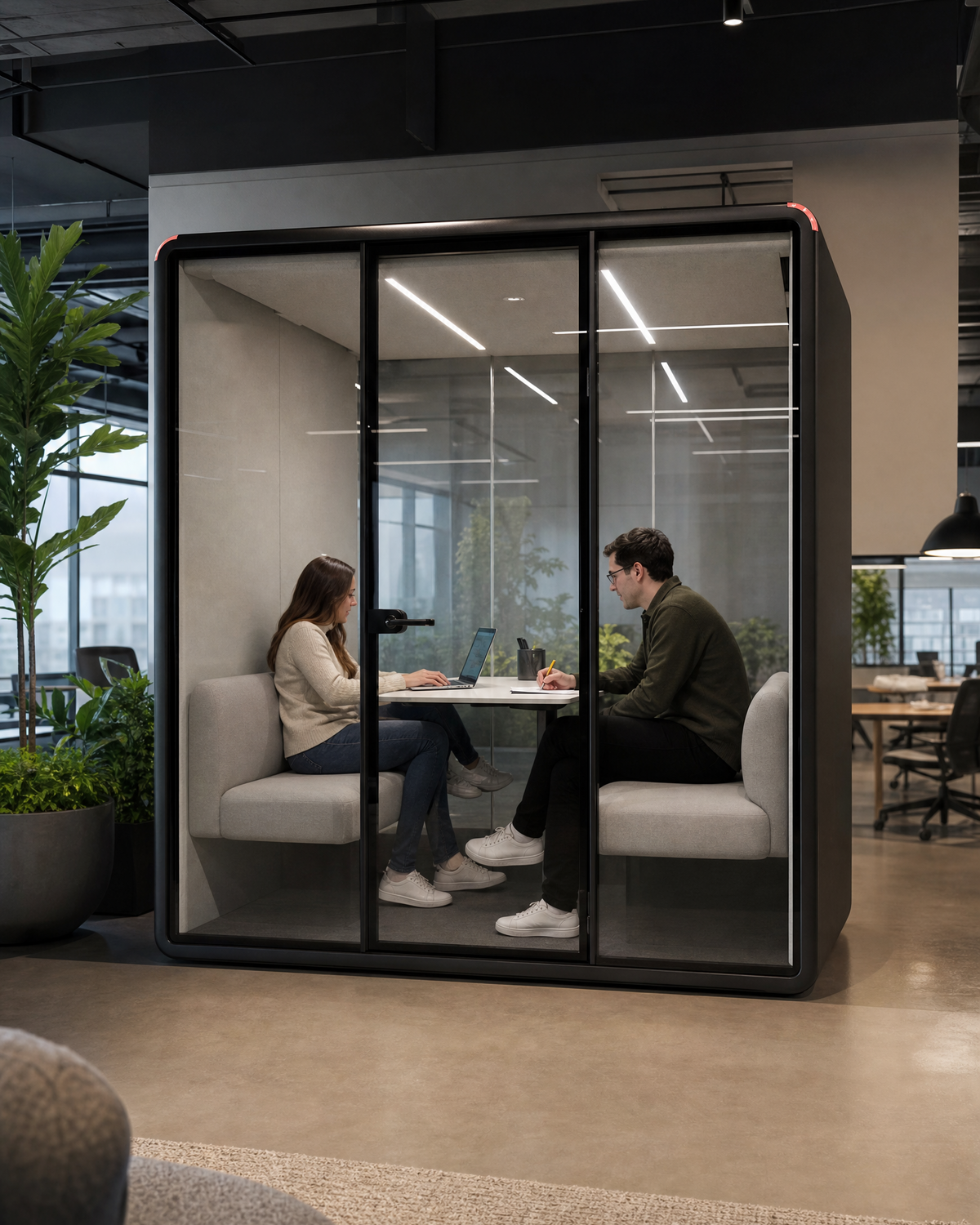 Collaborative Work Booth