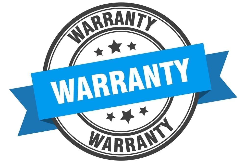 Warranty 1 year Parts, and service