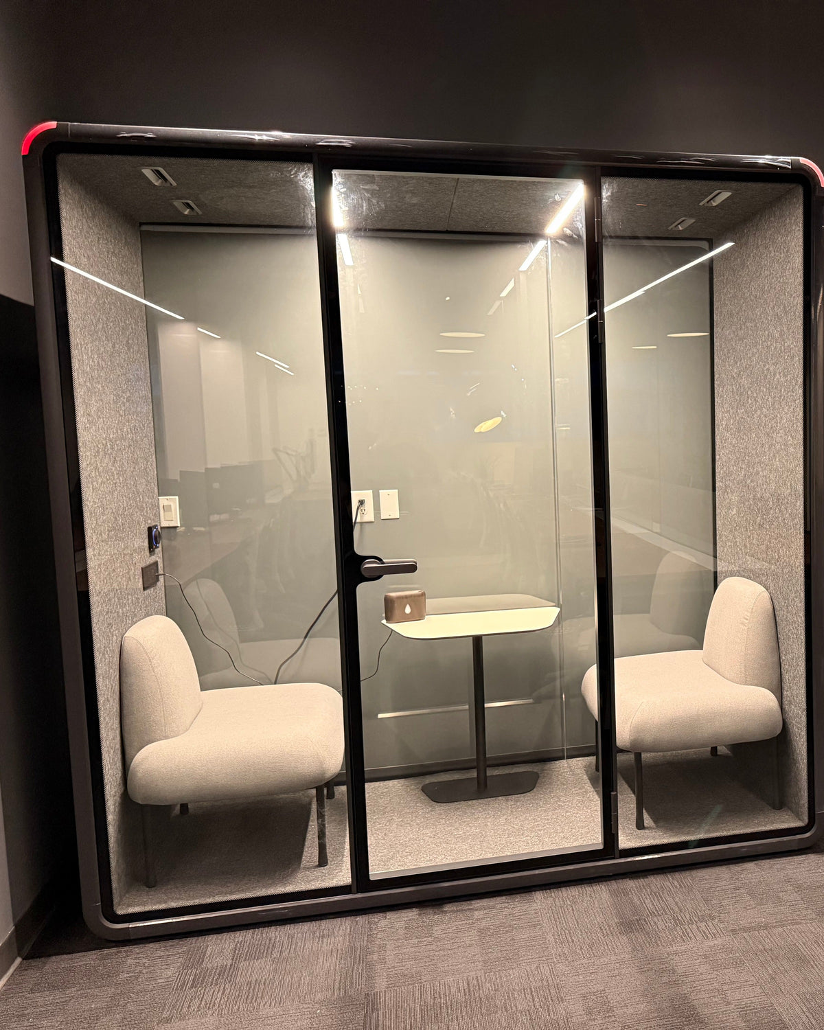 Double Work Booth