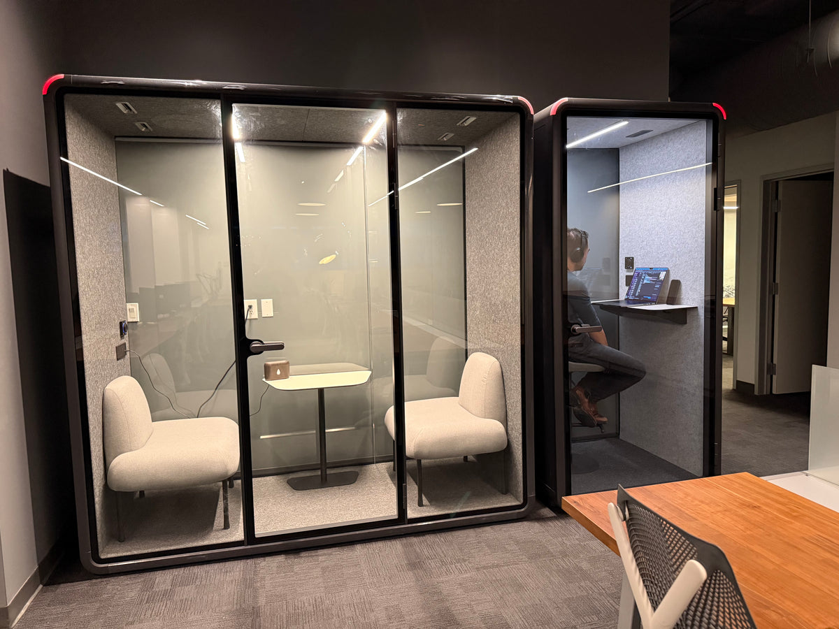 Double Work Booth