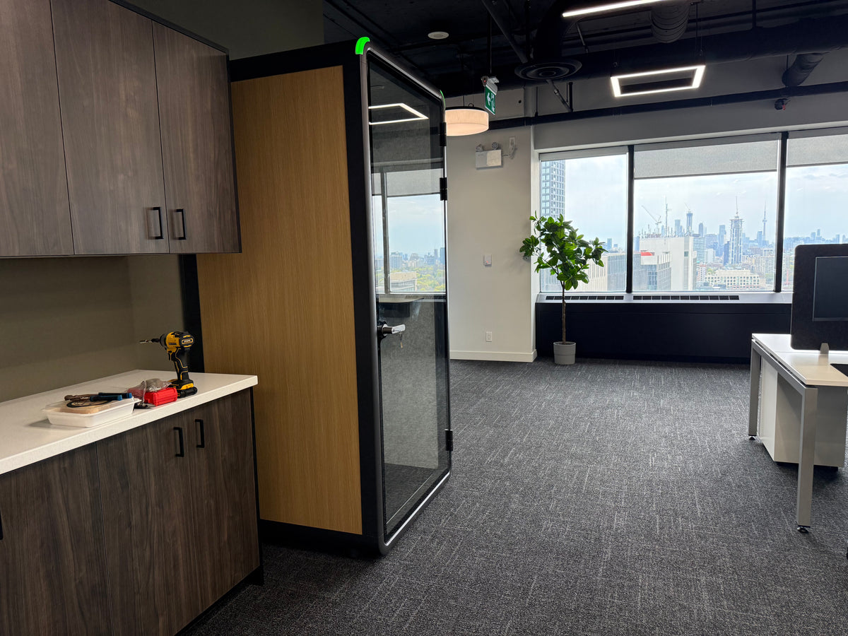 A Single on a client floor. Service comes from Toronto, not a call centre.