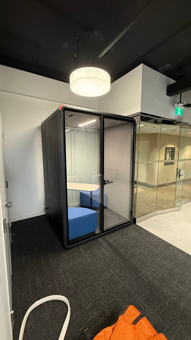 Comfort booth, real install