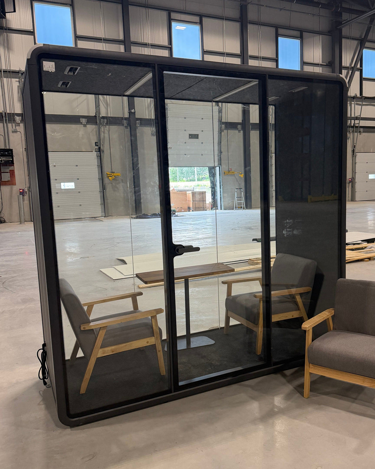 Double Work Booth