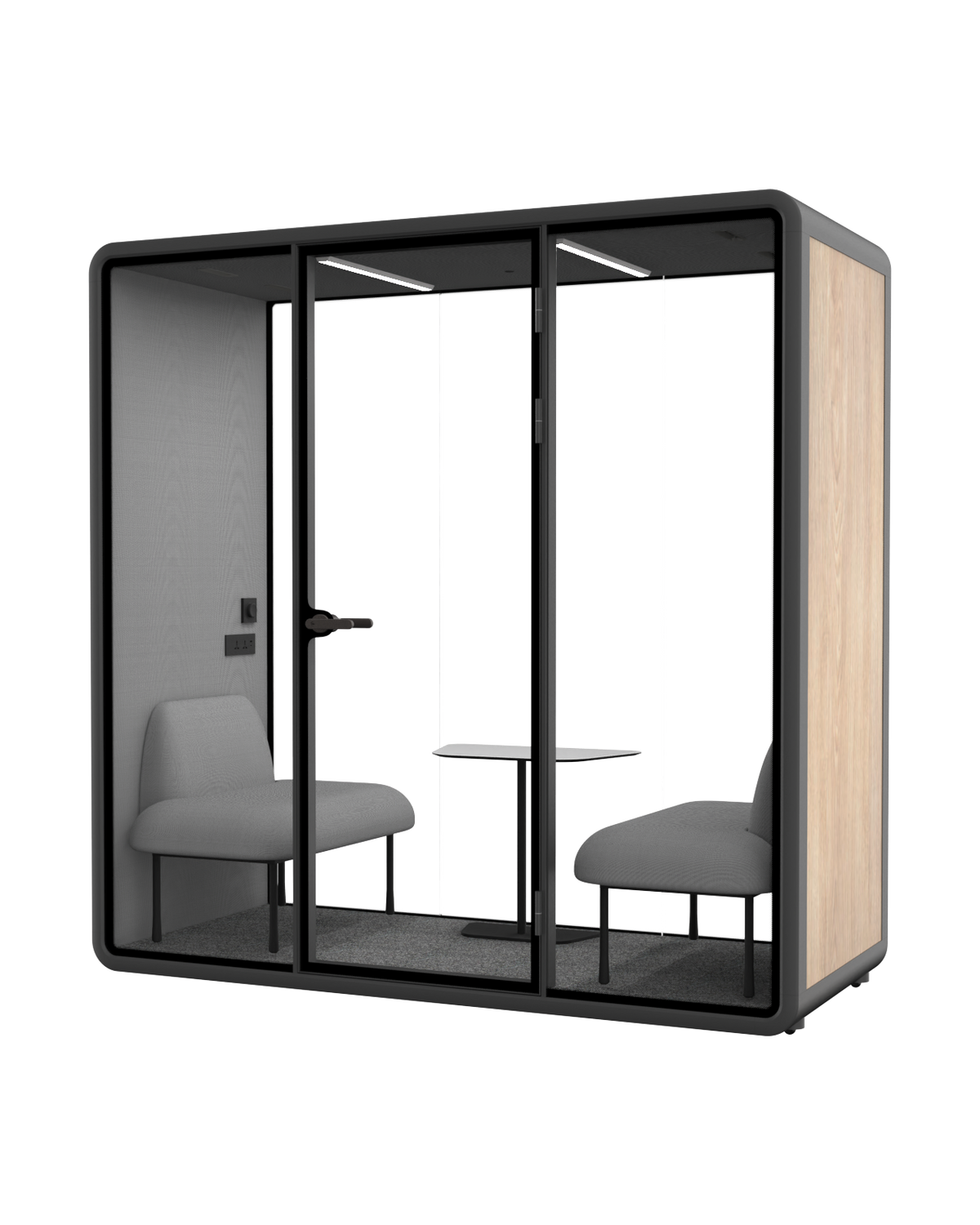 Double Work Booth