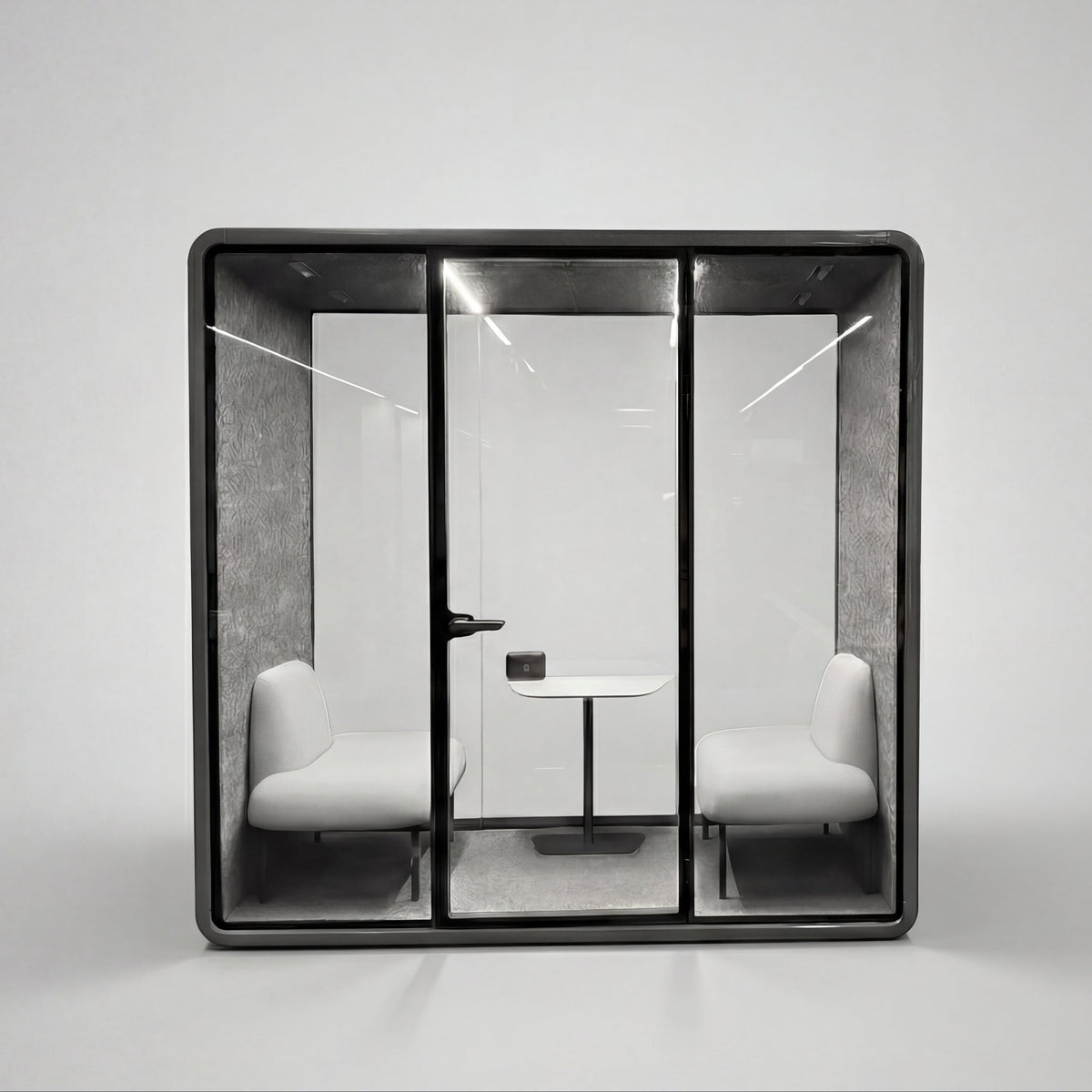 Double Work Booth | Sound Proof Booth for Two | Quiet Cabins