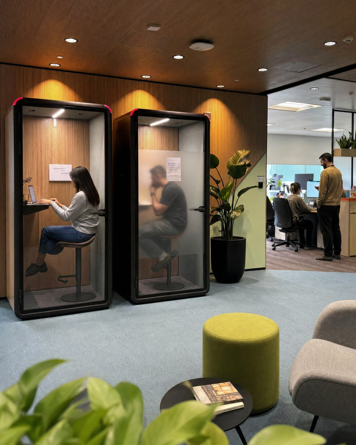 Single Work Booth
