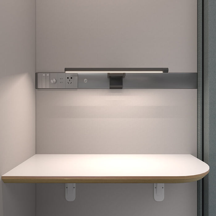 Lamp bar and power panel
