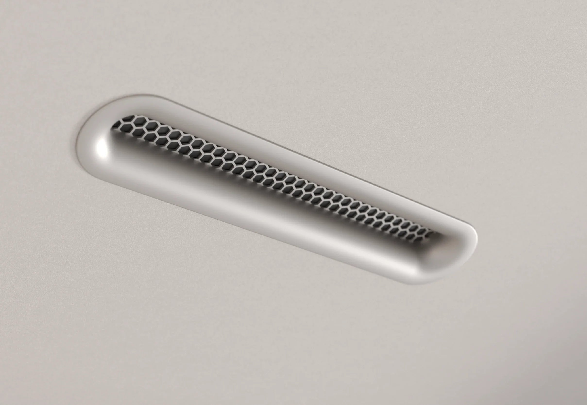 The adjustable light strip inside a SoundBox VRS pod