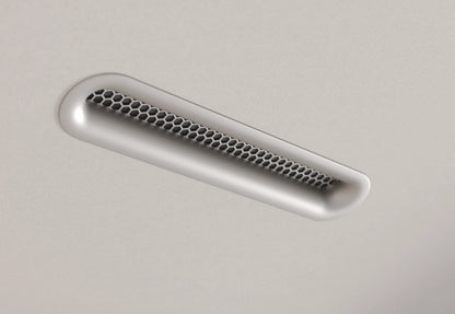 The adjustable light strip inside a SoundBox VRS pod