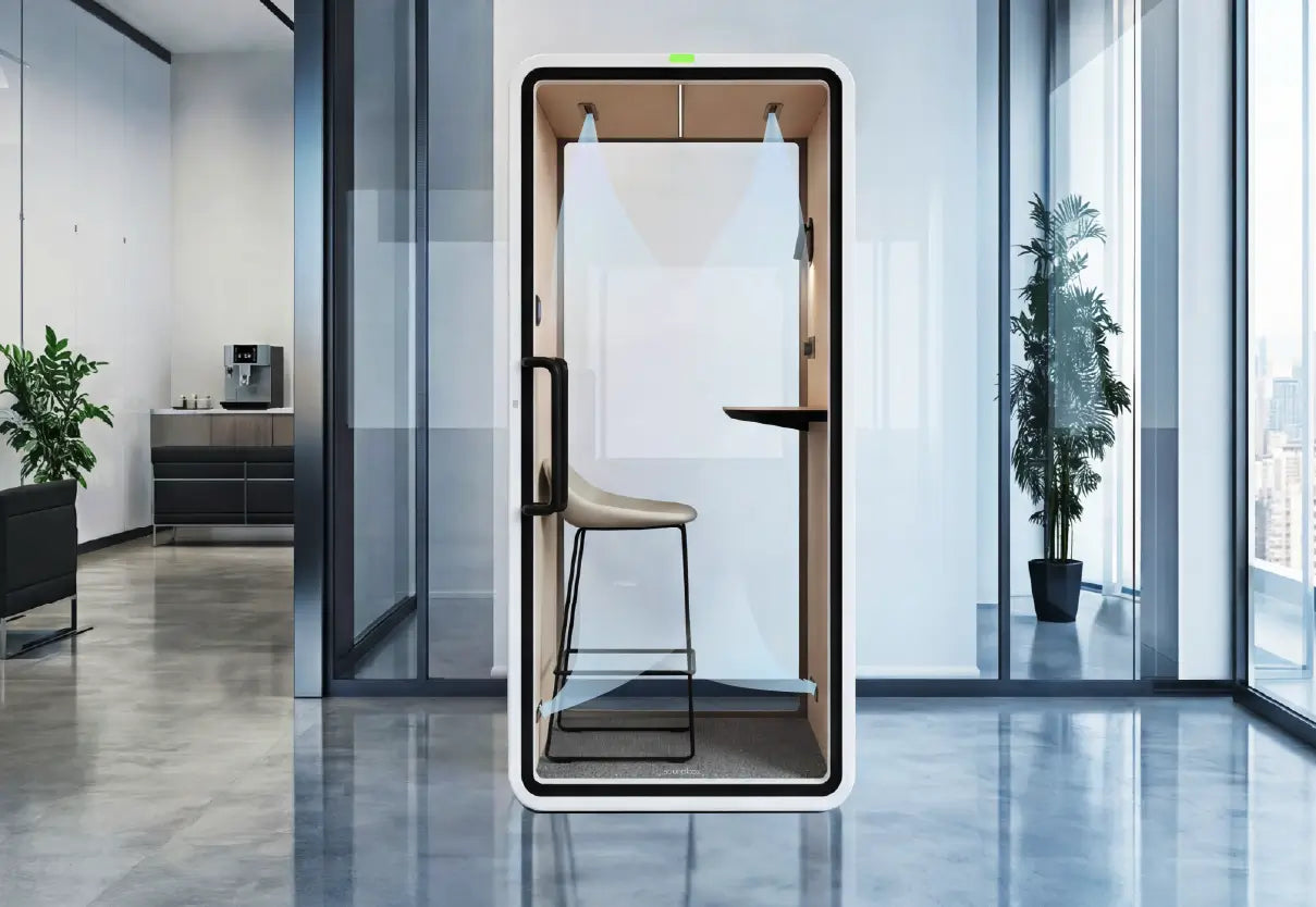 Continuous ventilation through a SoundBox VRS pod